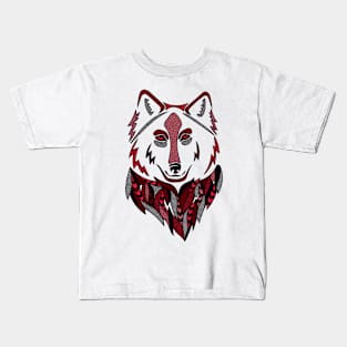 Red Wolf Kids T-Shirt